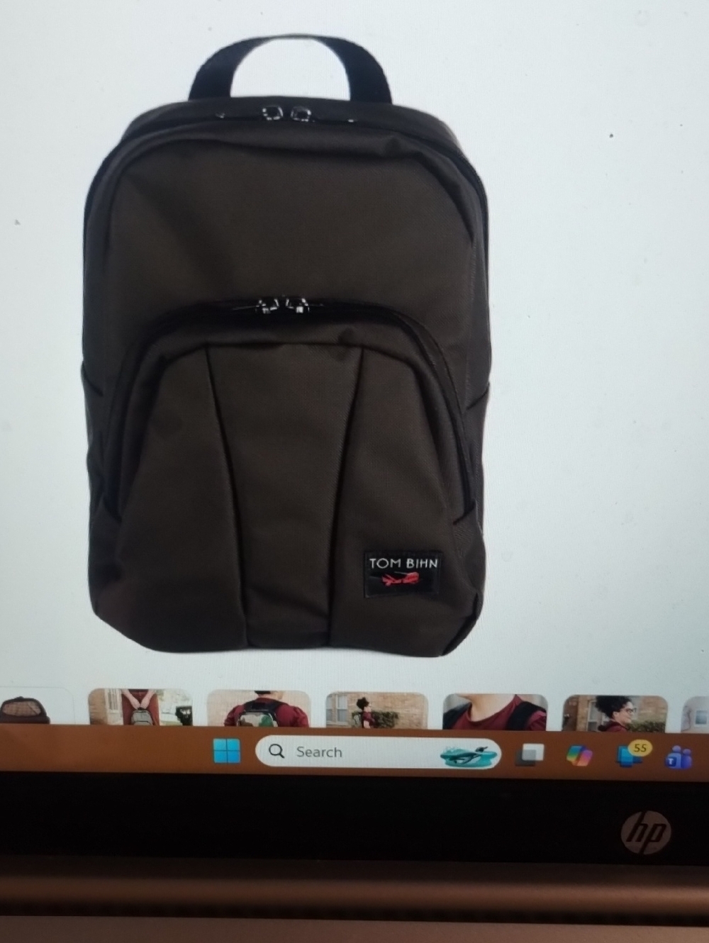 Tom Bihn Paradigm 9 Liter Unisex Backpack Brown Like New Perfect Condition